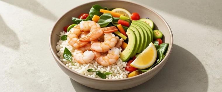 Shrimp and Quinoa Bowl